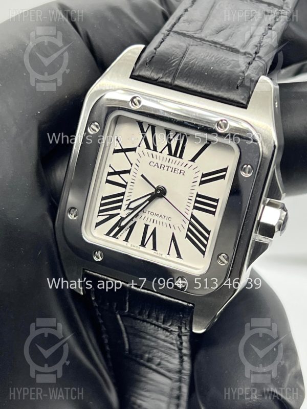 Товар Cartier Santos 100 W20073X8 38mm Фото 8 - Cartier Santos 100 W20073X8 38mm