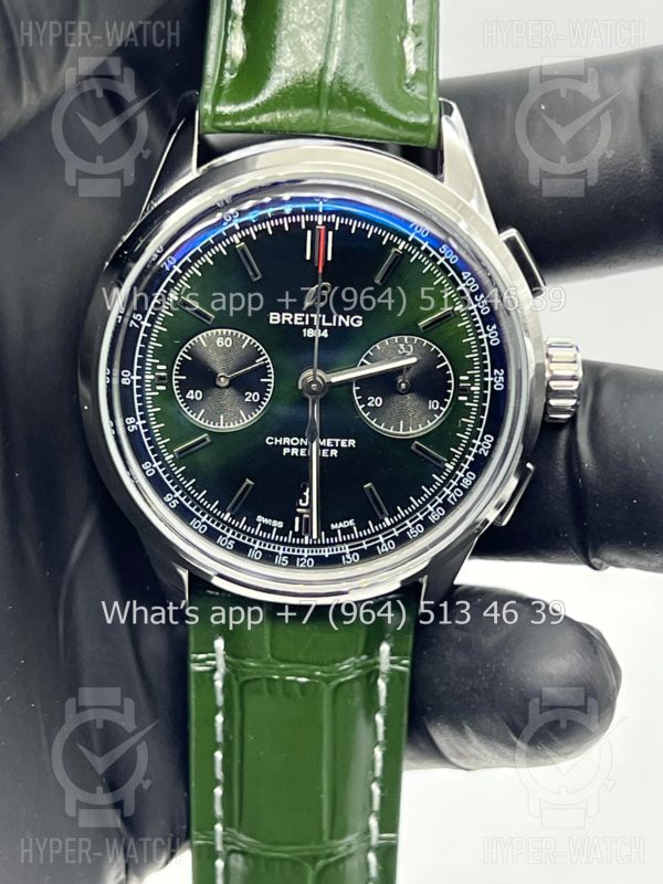 Товар Breitling Premier B01 42mm Bentley Green Фото 2 - Breitling Premier B01 42mm Bentley Green