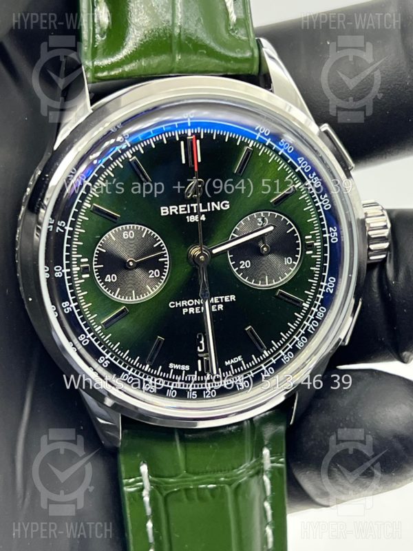 Товар Breitling Premier B01 42mm Bentley Green Фото 3 - Breitling Premier B01 42mm Bentley Green