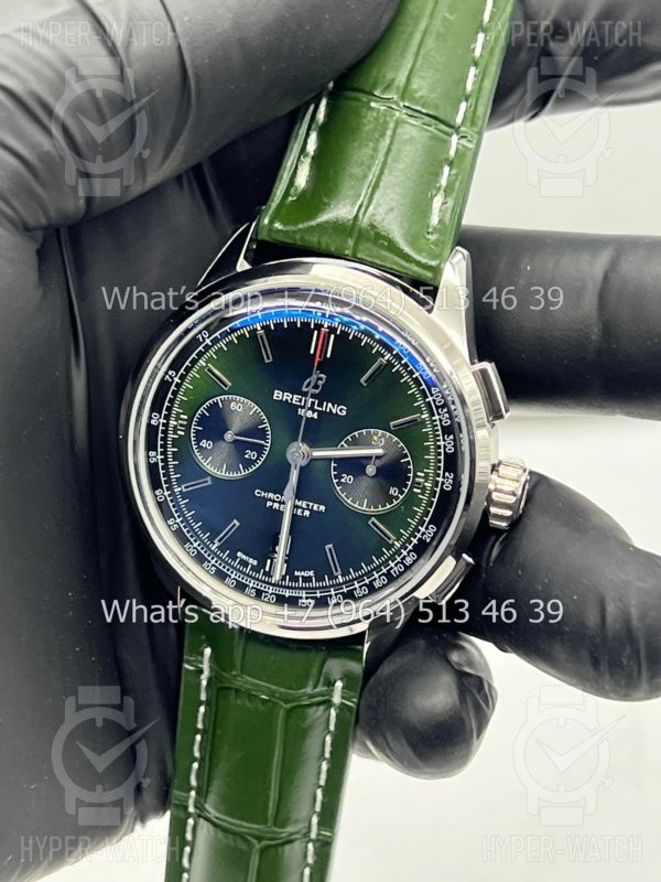 Товар Breitling Premier B01 42mm Bentley Green Фото 5 - Breitling Premier B01 42mm Bentley Green