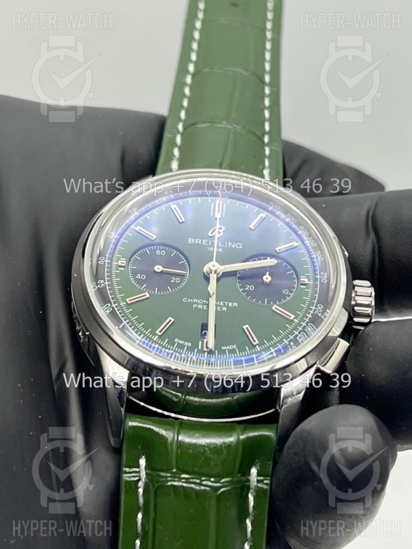 Товар Breitling Premier B01 42mm Bentley Green Фото 6 - Breitling Premier B01 42mm Bentley Green