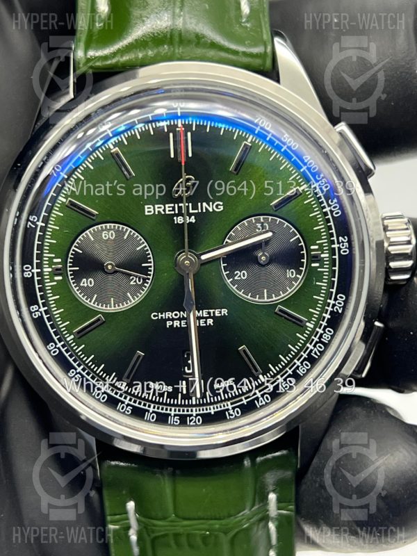 Товар Breitling Premier B01 42mm Bentley Green Фото 8 - Breitling Premier B01 42mm Bentley Green