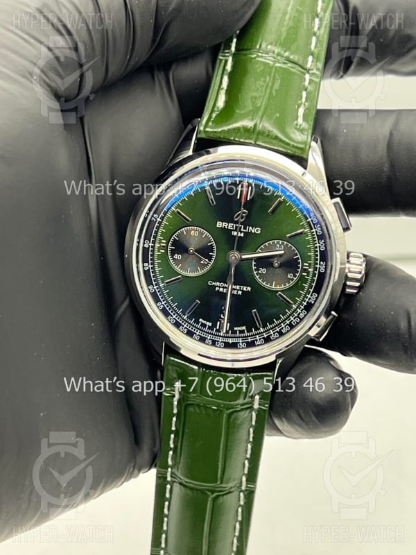 Товар Breitling Premier B01 42mm Bentley Green Фото 9 - Breitling Premier B01 42mm Bentley Green