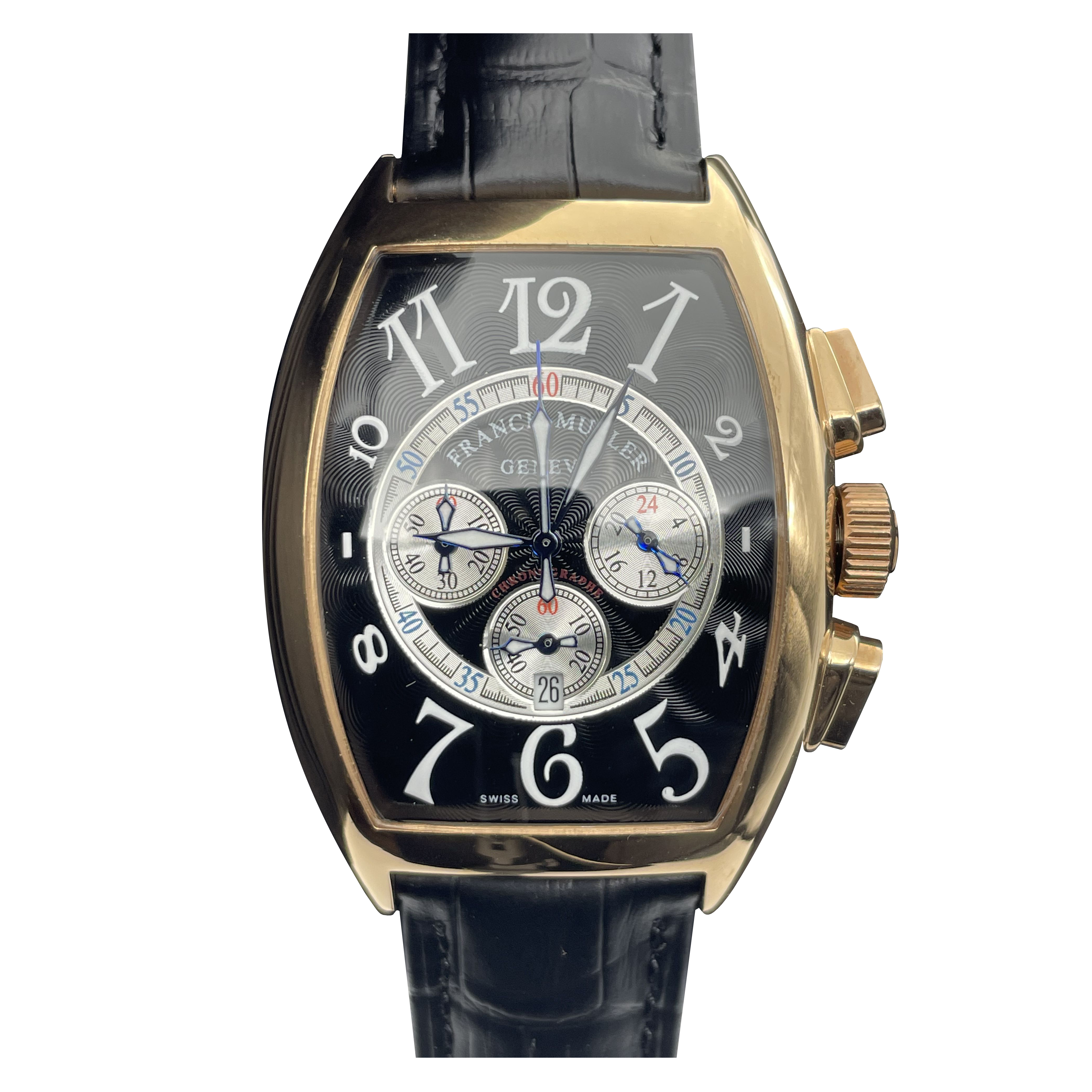 Фото 68 - Franck Muller Cintree Curvex Chronograph 40mm Art 4330