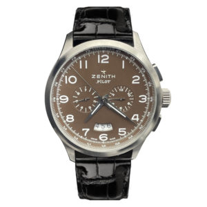 Фото 42 - Zenith Pilot Captain Chronograph 43mm Art 4635