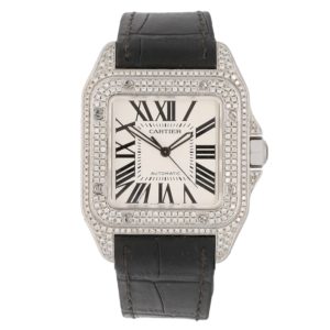 Фото 8 - Cartier Santos 100 40mm Art 6283