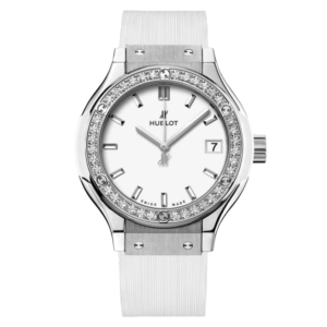 Фото 6 - Hublot Classic Fusion 33mm 581.NE.2010.LR.1204 Diamond