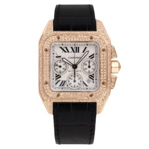 Товар Cartier Santos 100 XL Chronograph 41mm Art 7867 Фото 34 - Cartier Santos 100 XL Chronograph 41mm Art 7867