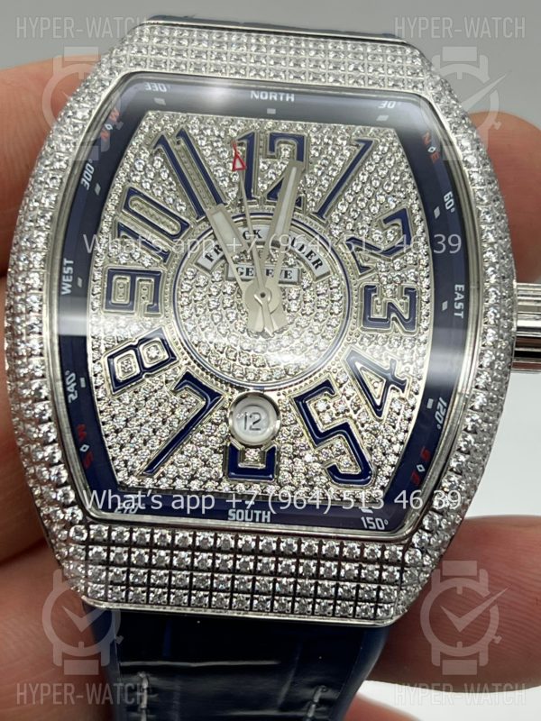 Товар Franck Muller Vanguard V 45 SC DT Blue Фото 4 - Franck Muller Vanguard V 45 SC DT Blue
