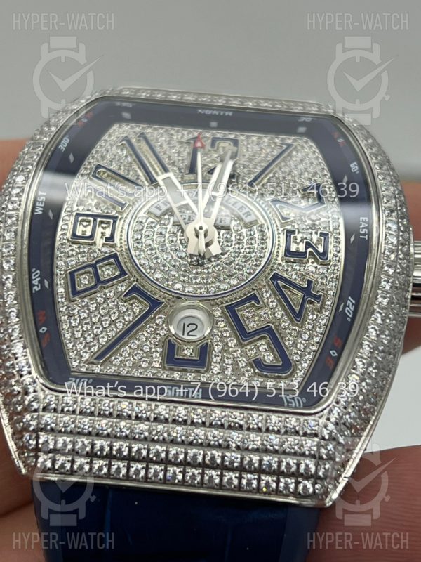 Товар Franck Muller Vanguard V 45 SC DT Blue Фото 5 - Franck Muller Vanguard V 45 SC DT Blue