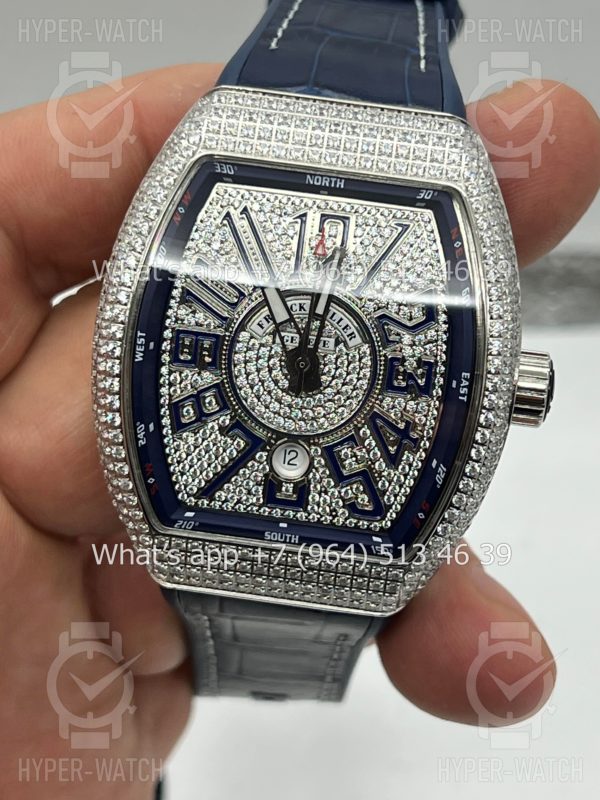 Товар Franck Muller Vanguard V 45 SC DT Blue Фото 6 - Franck Muller Vanguard V 45 SC DT Blue