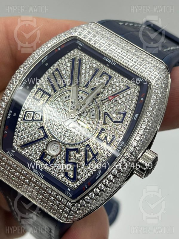 Товар Franck Muller Vanguard V 45 SC DT Blue Фото 8 - Franck Muller Vanguard V 45 SC DT Blue