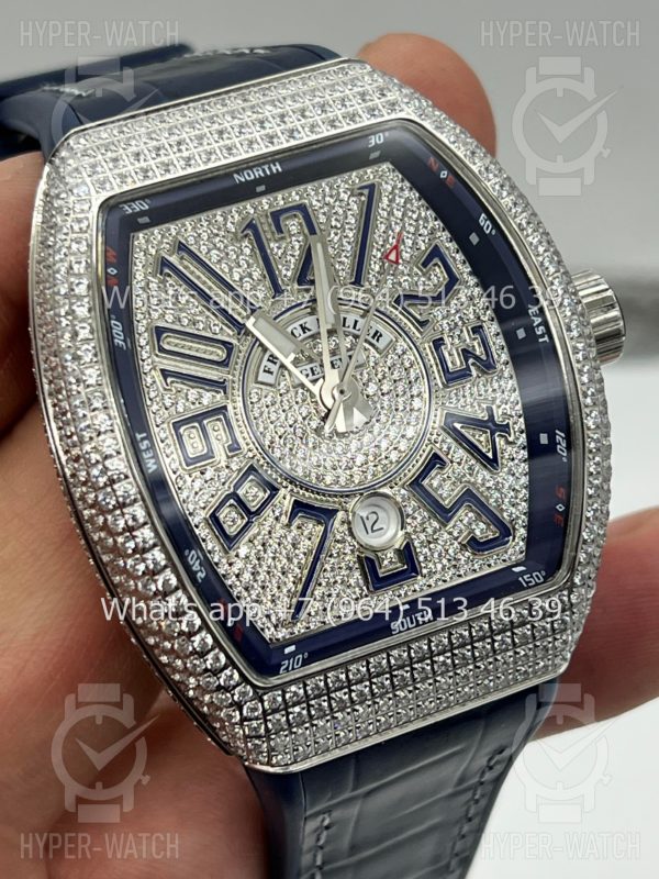 Товар Franck Muller Vanguard V 45 SC DT Blue Фото 9 - Franck Muller Vanguard V 45 SC DT Blue