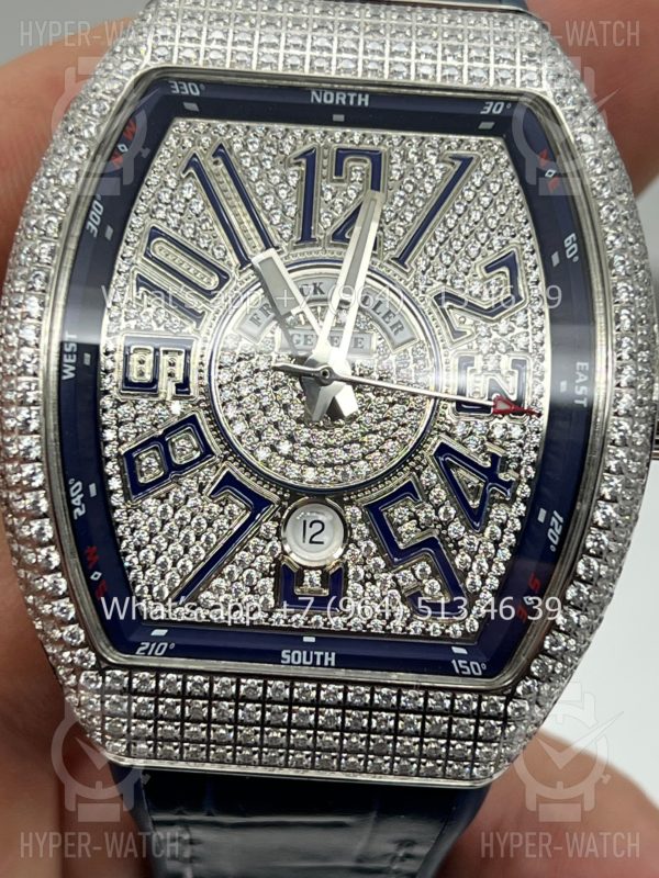 Товар Franck Muller Vanguard V 45 SC DT Blue Фото 13 - Franck Muller Vanguard V 45 SC DT Blue