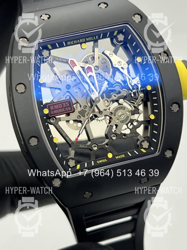 Товар Richard Mille RM 035 Americas Black Ceramic Фото 4 - Richard Mille RM 035 Americas Black Ceramic