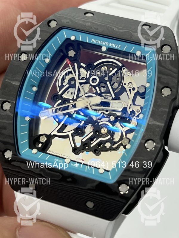 Товар Richard Mille RM 055 Black White Art 11978 Фото 3 - Richard Mille RM 055 Black White Art 11978