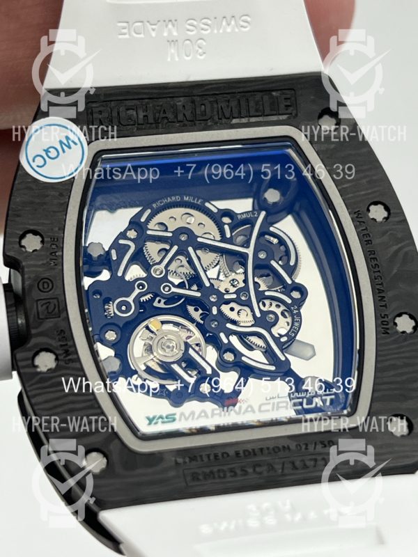 Товар Richard Mille RM 055 Black White Art 11978 Фото 24 - Richard Mille RM 055 Black White Art 11978