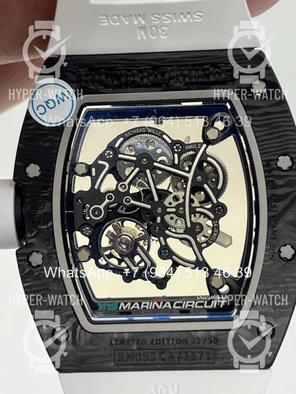 Товар Richard Mille RM 055 Black White Art 11978 Фото 25 - Richard Mille RM 055 Black White Art 11978